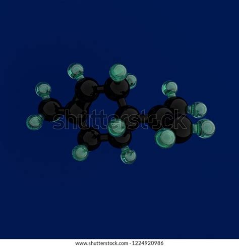 Limonene Molecule 3d Modeled Stock Illustration 1224920986 Shutterstock