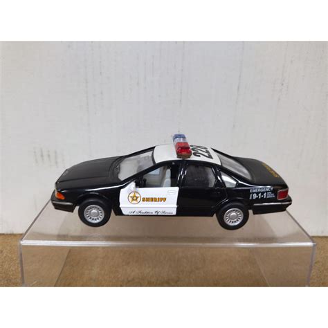 CHEVROLET CAPRICE USA POLICE SHERIFF CAR 228 1 43 KINSMART NO BOX BCN