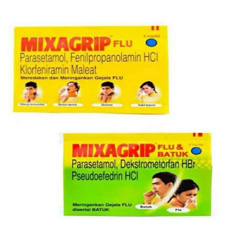 Jual Mixagrip Flu Flu Dan Batuk Kaplet Shopee Indonesia