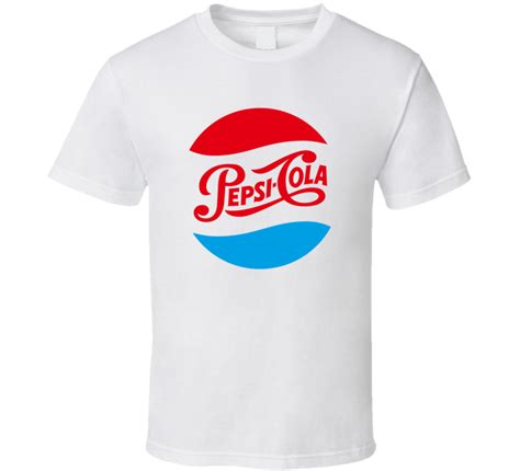 Classic Pepsi Cola White T Shirt Shirts Pepsi Cola Soccer Tshirts