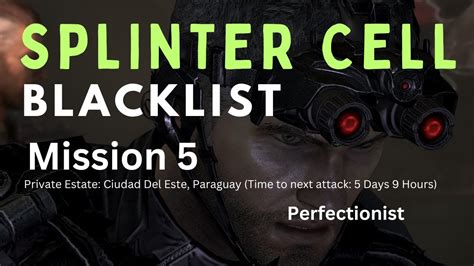 Splinter Cell Blacklist Mission 5 Private Estate Paraguay YouTube