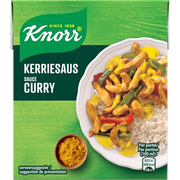 Knorr Saus In Pak Kerriesaus 300 Ml Bestellen Jumbo