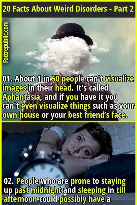 20 Facts About Weird Disorders You Didnt Know Exist Part 2 Fact