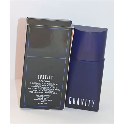 Vintage Gravity Cologne By Coty Quirky Finds