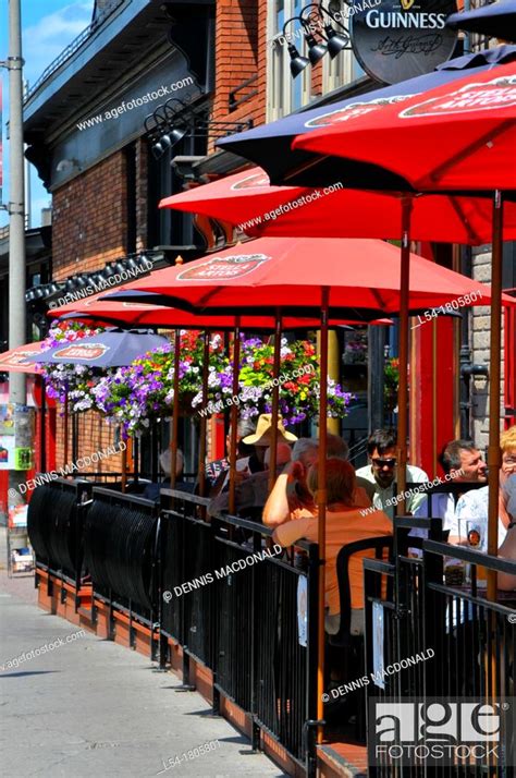 Bayward Market Shopping District Downtown Ottawa Ontario Canada