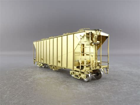 Ho Brass Model Omi At Sf Santa Fe Covered Hopper Triangular