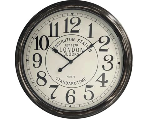 Wanduhr London Clocks Ø 50 cm | HORNBACH