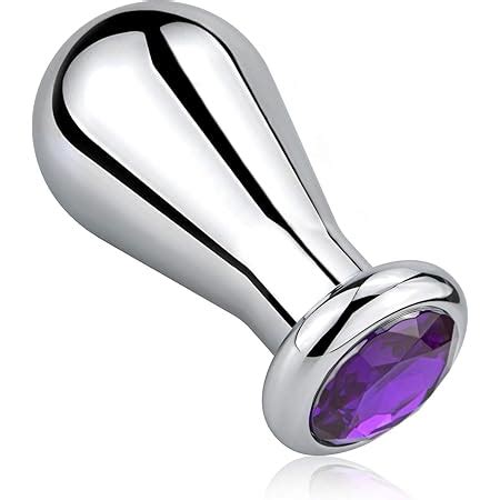 Amazon Stainless Steel Big Anal Plug Bulb Shape Jewelry Butt Plug