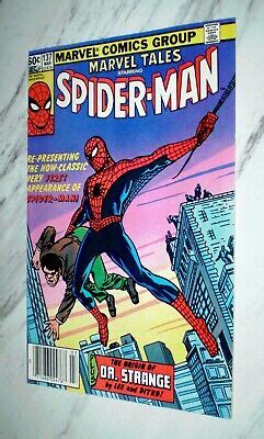 Marvel Tales Nm Mt White Pages Marvel Amazing Spider Man