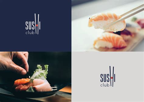 Sushi Club Brand Design On Behance