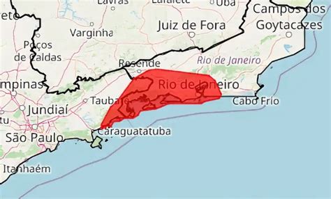 Ciclone provocará chuva forte na costa de SP e RJ nos próximos dias