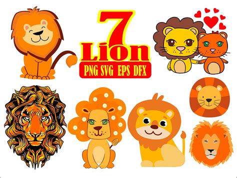 Lion Svg File Lion Head Vector Leo Decal Lions for Cricut - Etsy