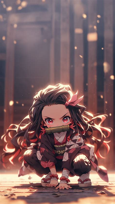 Demon Slayer Nezuko Kamado Wallpaper 4K | Cute anime character, Demon ...