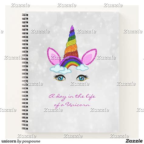 unicorn notebook | Zazzle | Cute notebooks, Notebook, Cute school supplies