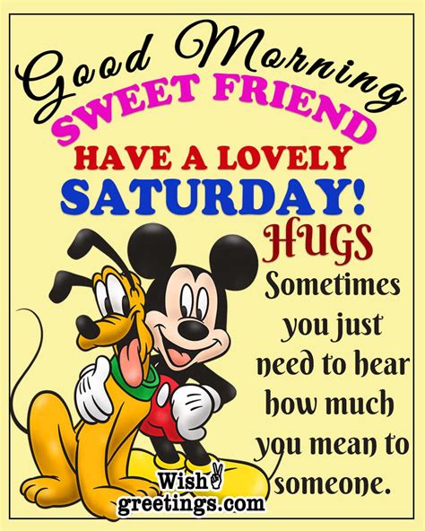 Best Saturday Morning Wishes Quote Wish Greetings