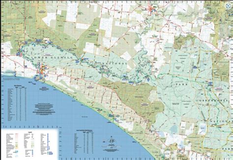 Great South West Walk And Lower Glenelg Meridian Maps Books Travel