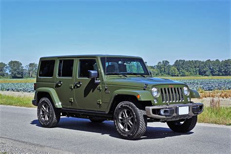 2016 Jeep Wrangler Unlimited 75th Anniversary Edition Road Test Review The Car Magazine