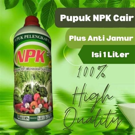 Jual Pupuk Cair Lengkap NPK Pupuk Cair Npk Plus Zpt Pupuk NPK Plus Anti