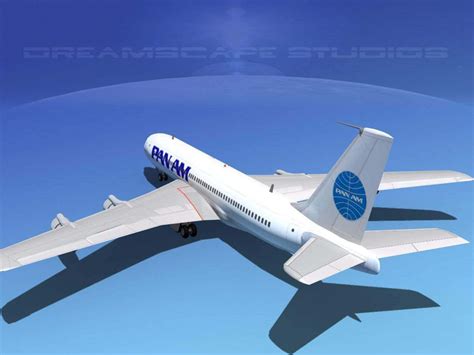 Boeing 707 Pan Am - 3D Model by Dreamscape Studios