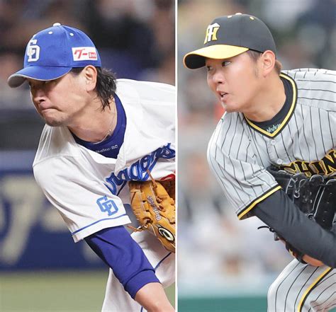 中日・涌井秀章―阪神・西勇輝スタメン発表 スポーツ報知