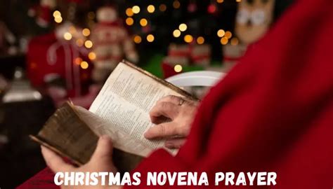 Christmas Novena - Patron for Meditating on the life of Jesus