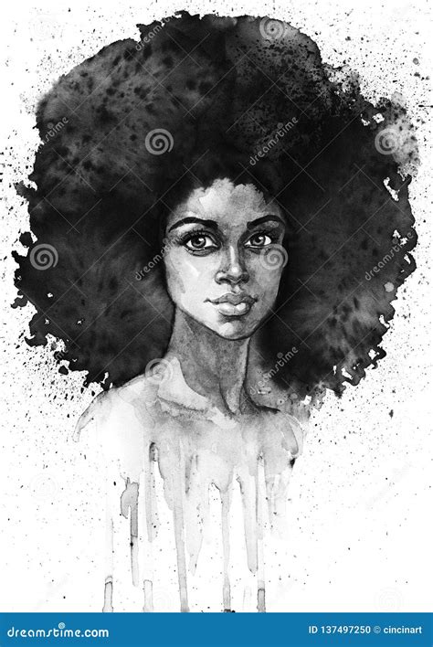 Nude African Woman In Flowers And Leaves Royalty Free Stock Photo CartoonDealer