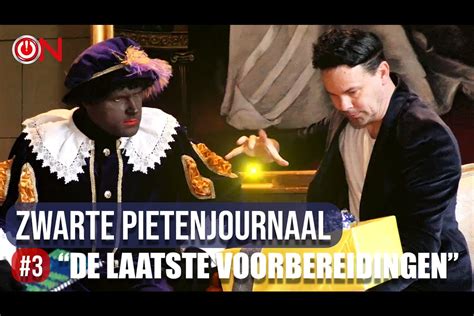 De Laatste Voorbereidingen Het Zwarte Pietenjournaal Ongehoord