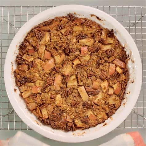 Apple Pie Baked Oatmeal Recipe Quaker Oats