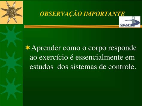 Ppt Centro De Ensino Superior Do Amap Ceap Fisiologia Do Exercicio