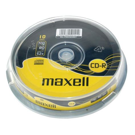 Cd R Maxell 700 Mb 101 Biroteka