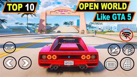 TOP 10 OFFLINE Open World Games LIke GTA For Android 2021 10 Open