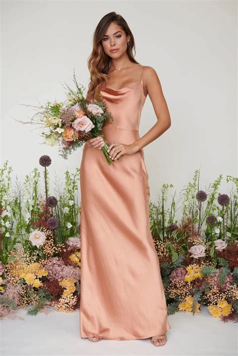 Best Rose Gold Bridesmaid Dresses For Dpf