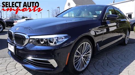 21049 2020 Bmw 530i Xdrive Luxury Line Imperial Blue Metallic