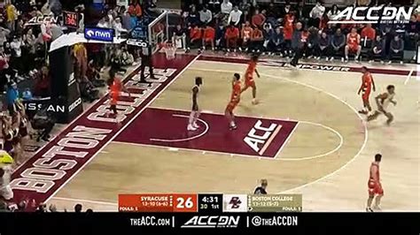 Boston College Vs Syracuse Mens Basketball Highlights 2022 23