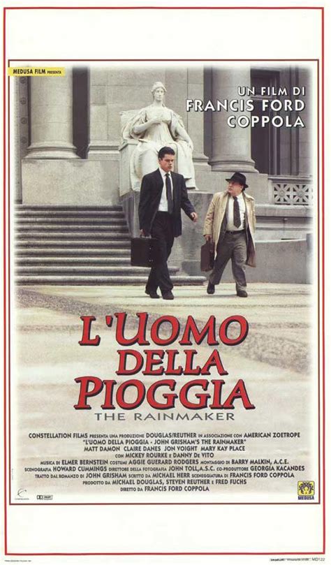 The Rainmaker (1997) - Poster US - 672*996px