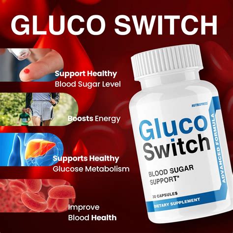 Pack Glucoswitch Pills New Glucoswitch Advance Capsules Sugar