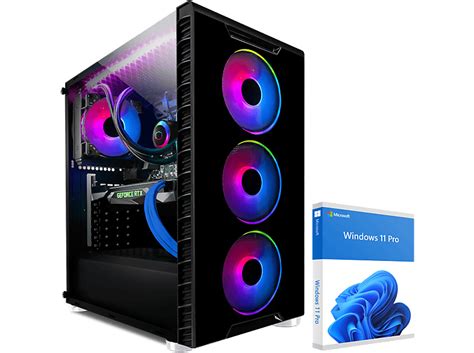 KRAFTPC Intel Core I9 14900KF Windows 11 Pro Gaming PC Mit Intel