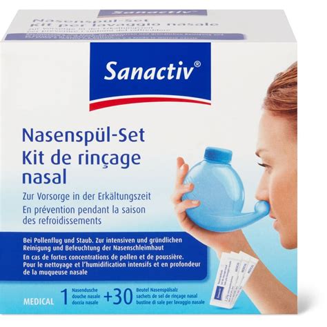 Sanactiv Nasal Rinsing Set Migros