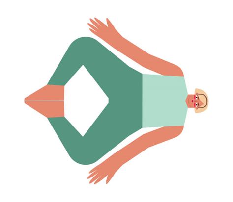 10 Supta Baddha Konasana Stock Illustrations Royalty Free Vector