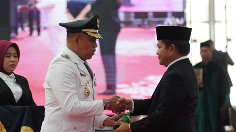 Pj Gubernur Sumut Lantik Faisal Hasrimy Jadi Pj Bupati Langkat