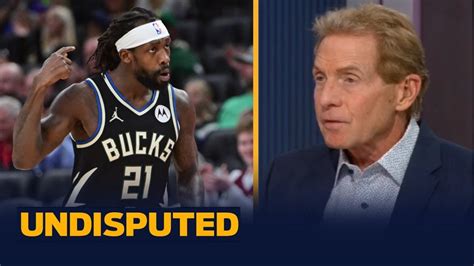 UNDISPUTED Skip Reacts To NBA Suspends Pat Bev For Four Games After