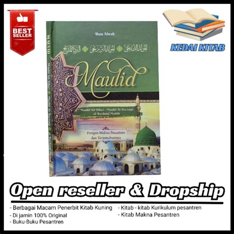 Jual Buku Maulid Sholawat Dengan Makna Pesantren Dan Terjemahnya