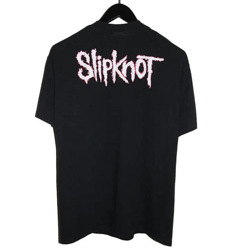 Slipknot 1999 Self Titled Album Shirt Faded Au