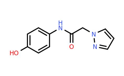 Cas N Hydroxyphenyl H Pyrazol Yl Acetamide