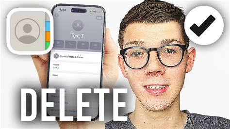 How To Delete A Contact On Iphone Full Guide Youtube