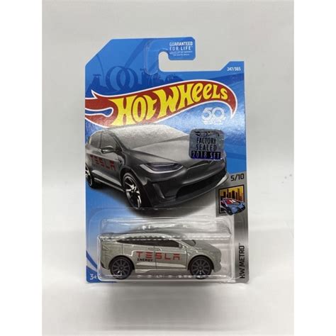HOT WHEELS TESLA MODEL X GRAY 2018 HW METRO FACTORY SEALED Shopee Malaysia