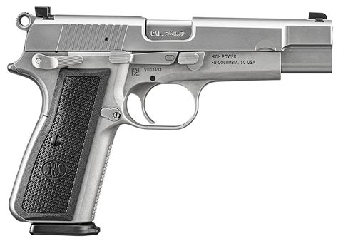 Pistolet FN HERSTAL High Power Stainless "Édition Limitée" cal.9x19