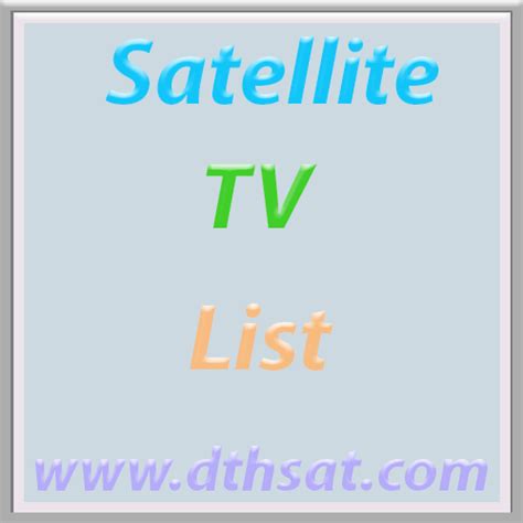 Satellite Tv List Frequency Tp Lnb Ku C