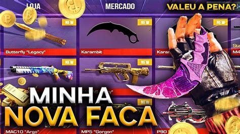 MONTEI UM INVENTÁRIO KARAMBIT To 7 facas 50 000GOLD