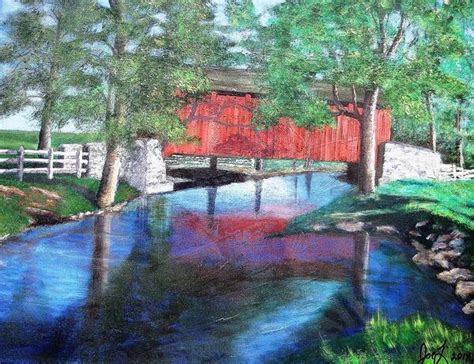 Covered Bridge Paintings (Page #11 of 17) | Fine Art America